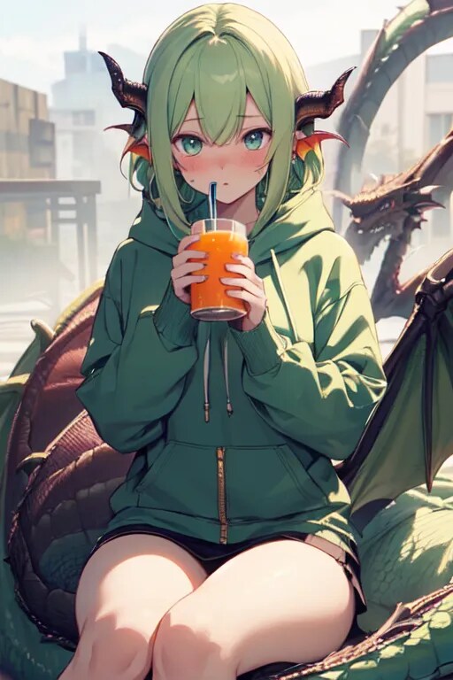 オレンジジュースで忘年会