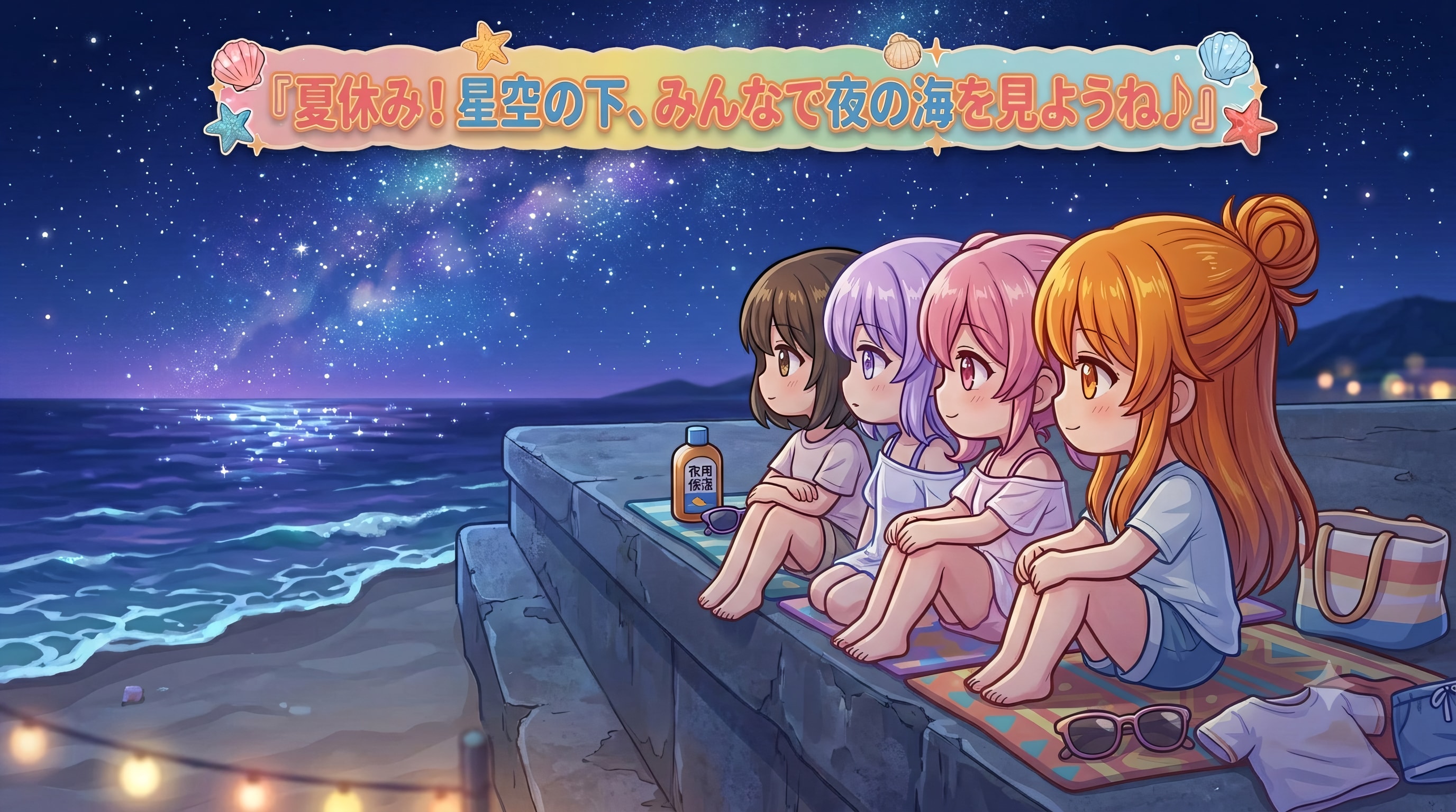 今日の夏休み（海と星空２）