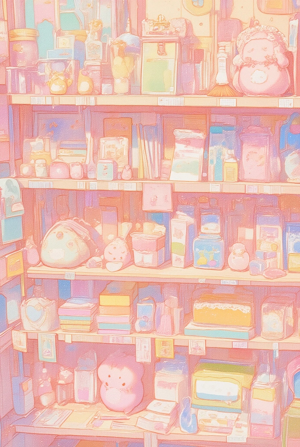 フリフリ道具コーナー