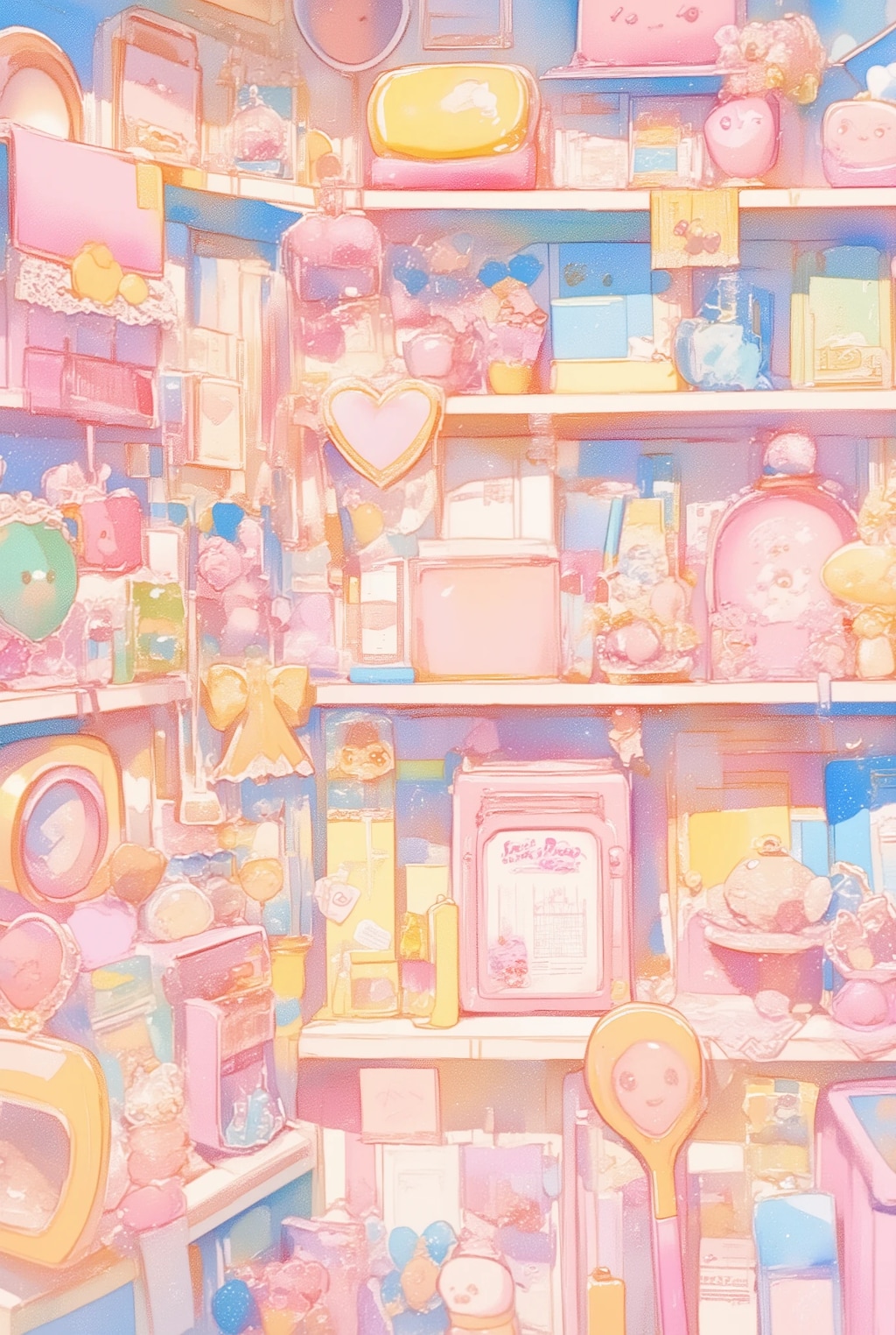 フリフリ道具コーナー