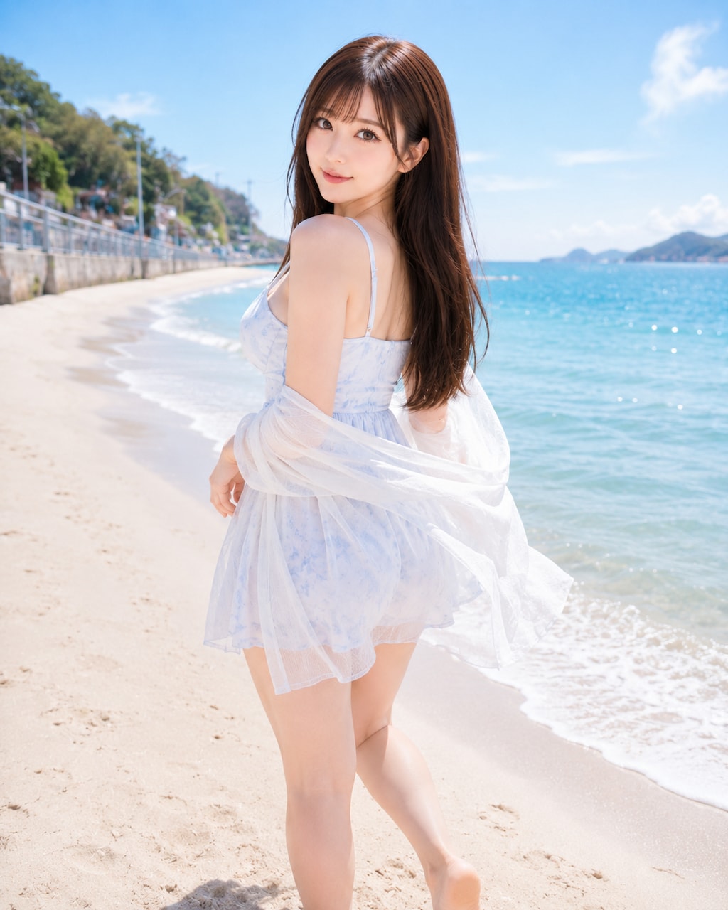 夏色の海辺で、また会えたら