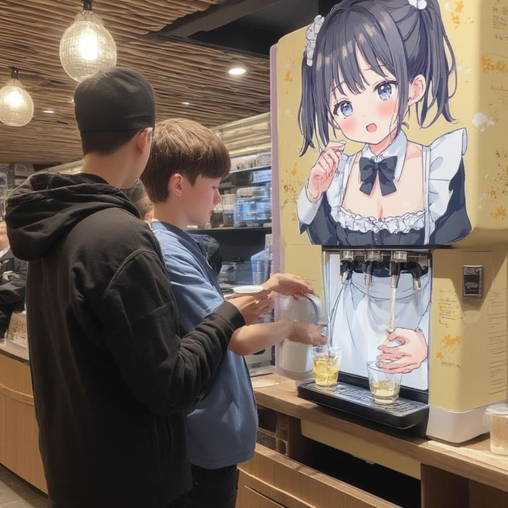 萌え飲料サーバー