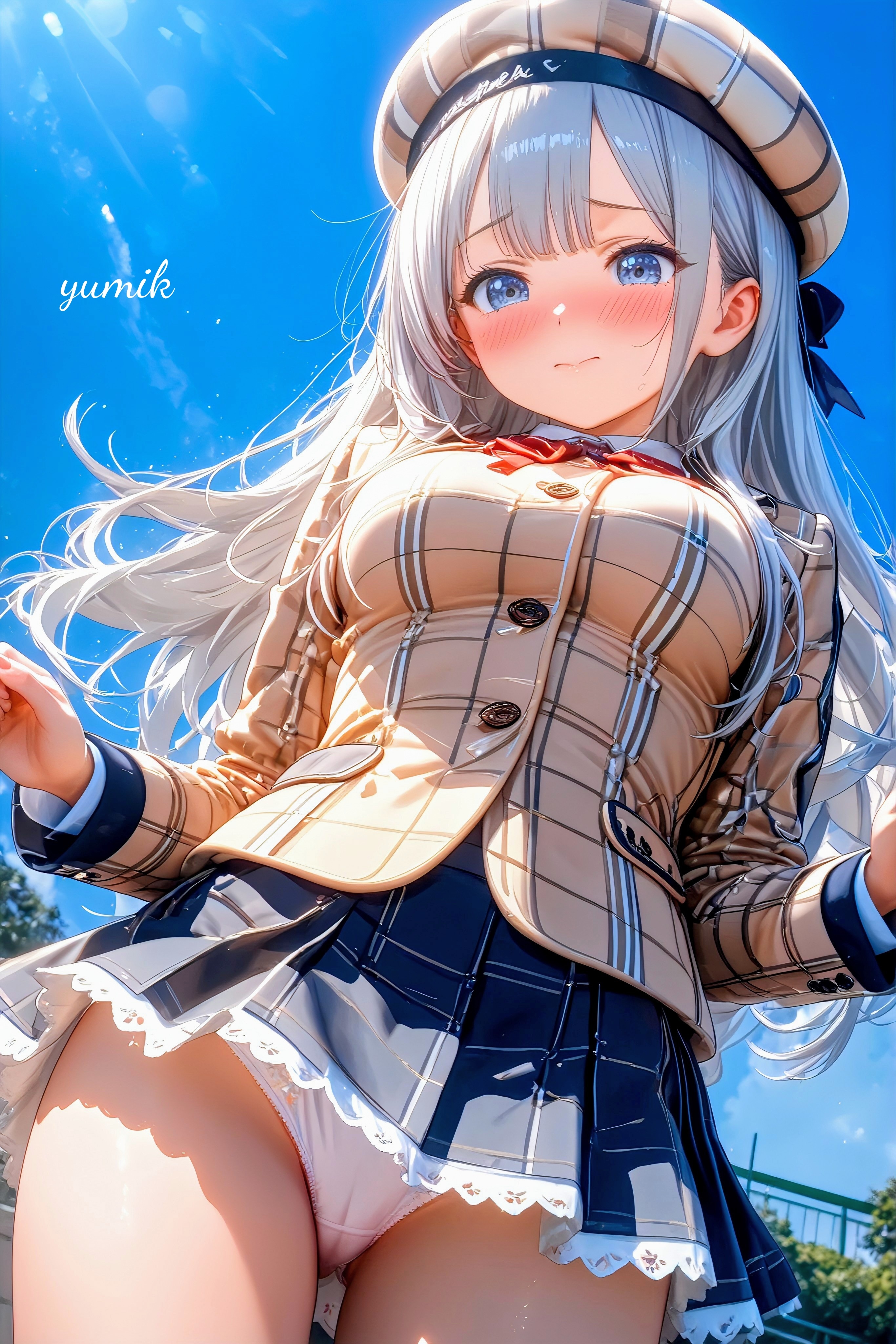 女の子を下から❤️ ２２