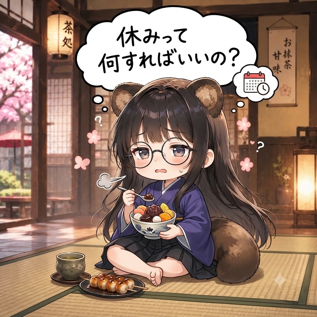 お休み