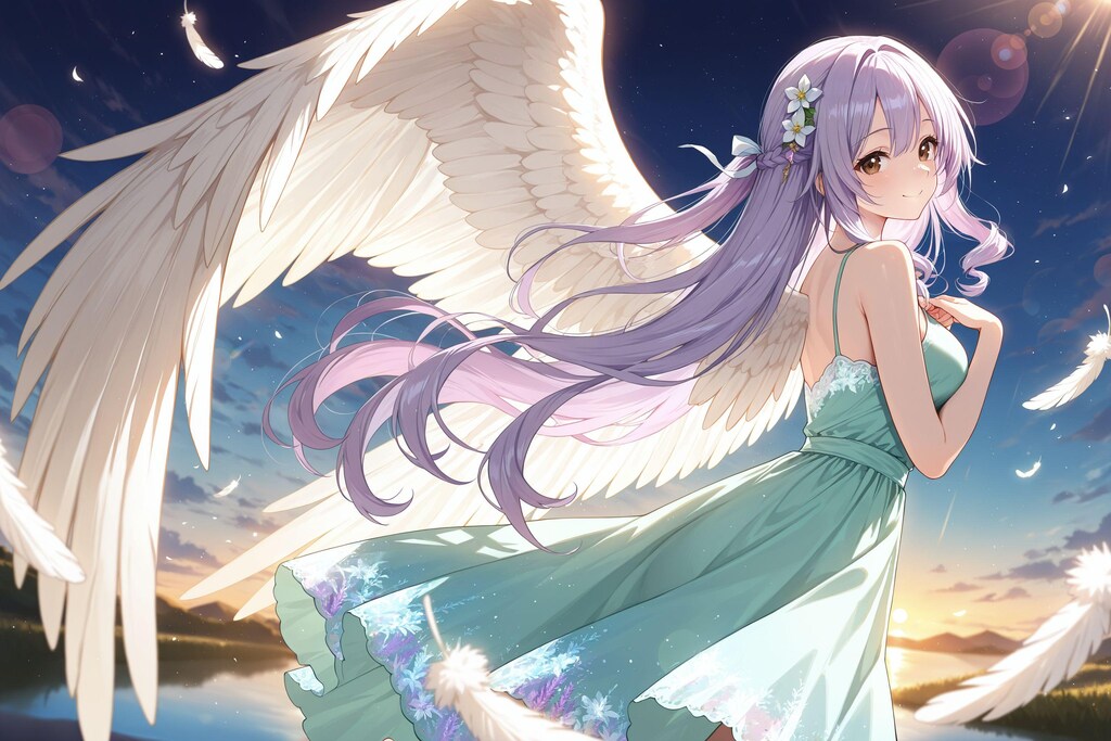 天使さん頑張ります