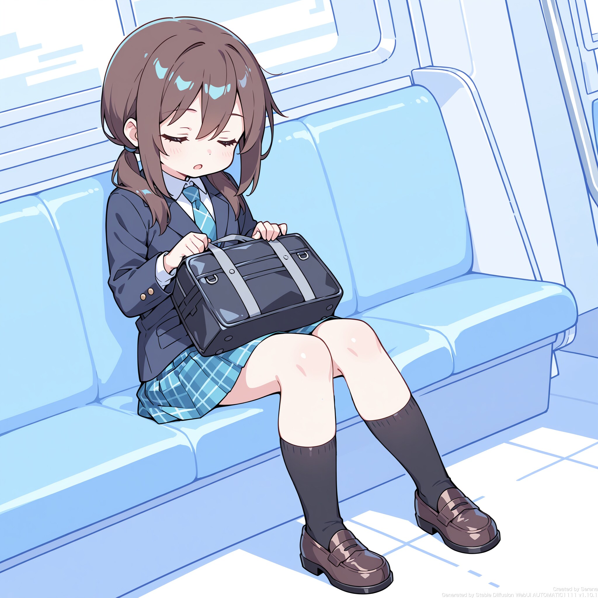 乗り過ごし注意！ | の人気AIイラスト・グラビア