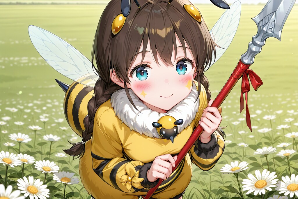 みつばちのコスプレ（モデル: QILIN）