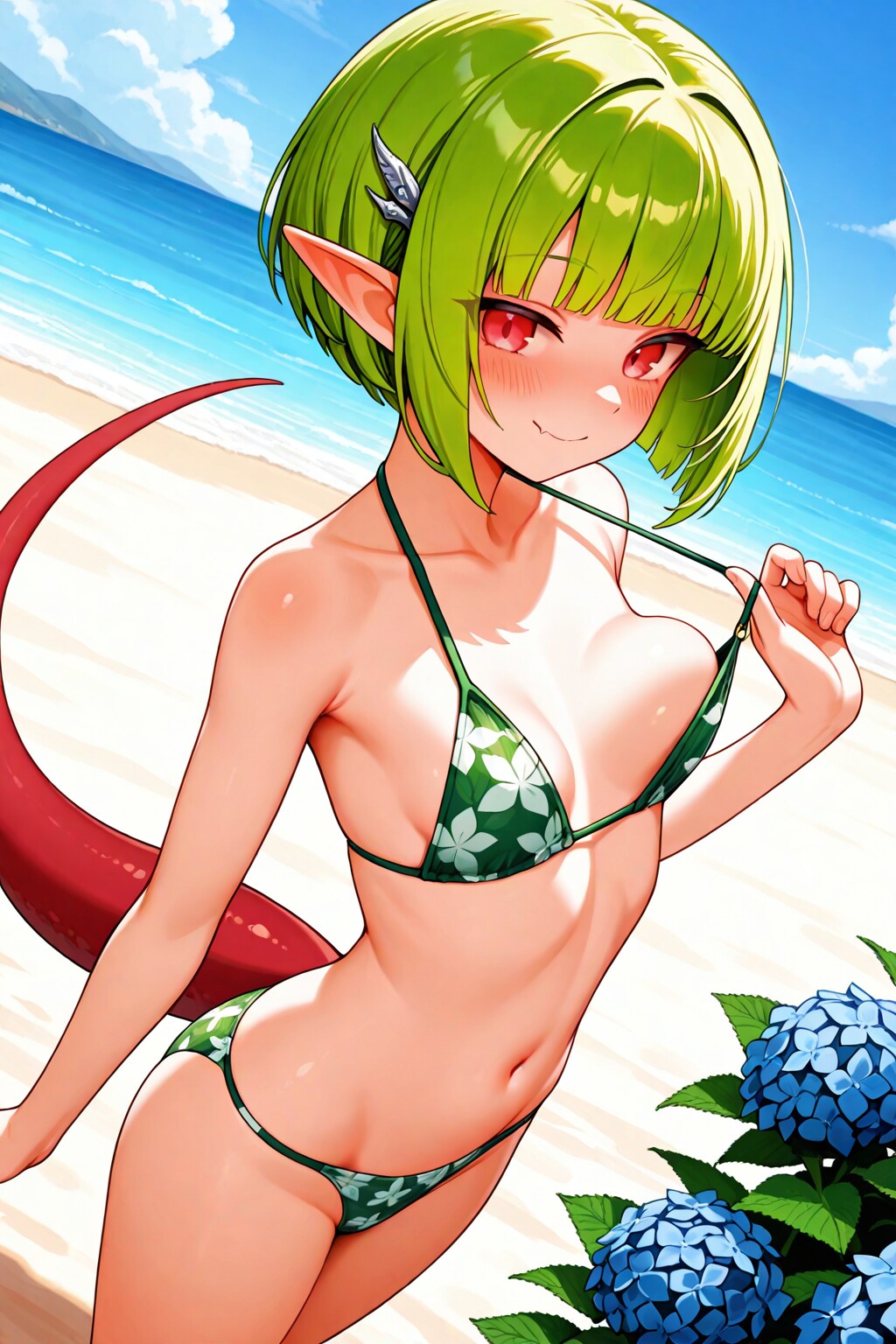 おそろいのビキニ