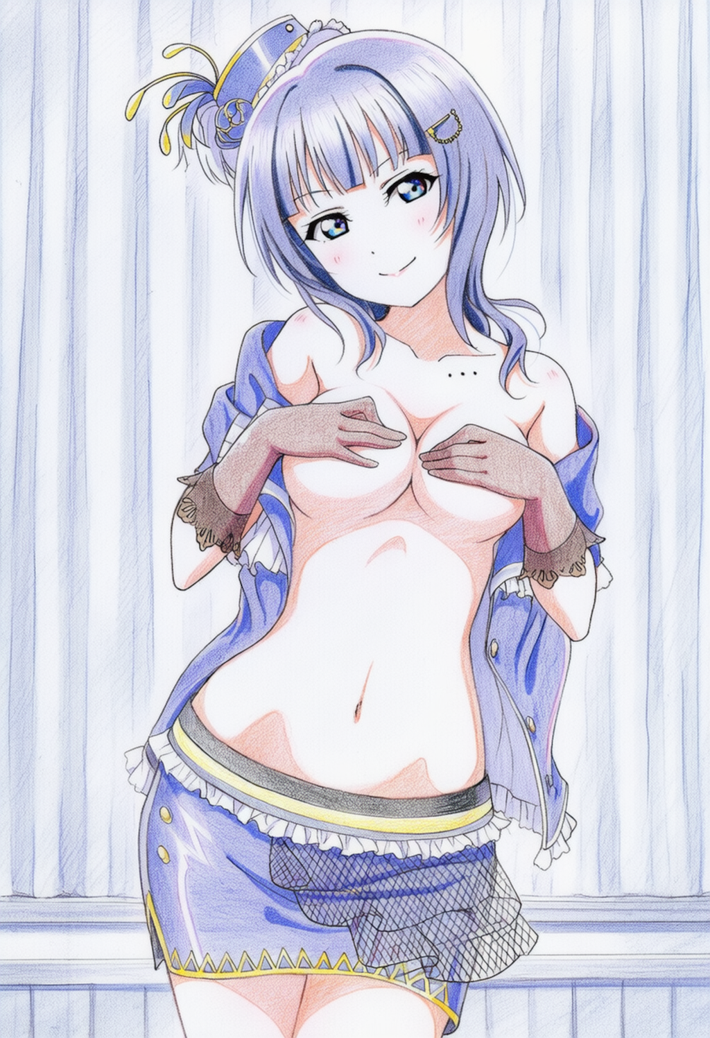 美術部のモデル