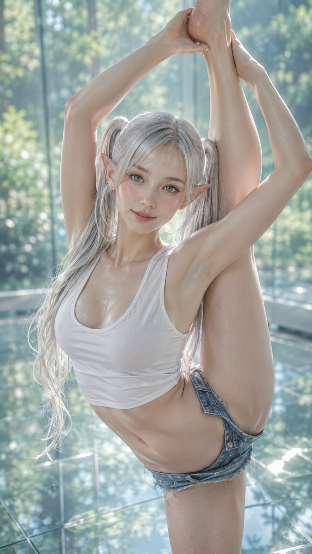 木漏れ日のエルフさん(米入)