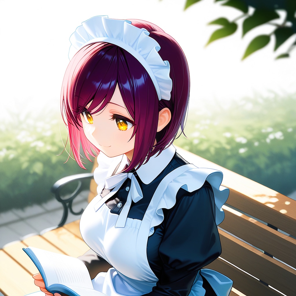 こんにちは（挨拶メイドの芽衣ちゃん）