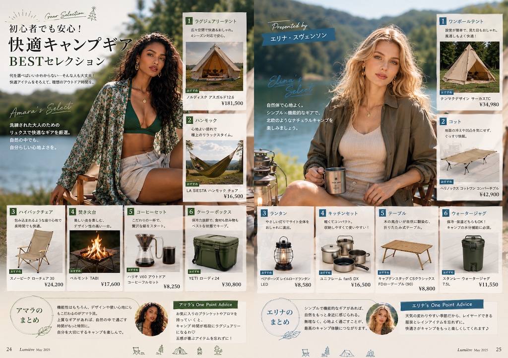 ゴールデンウィークにはキャンプ！