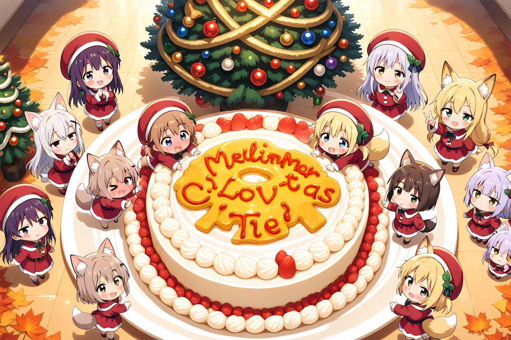 ケーキ関連のプロンプトを省き中。