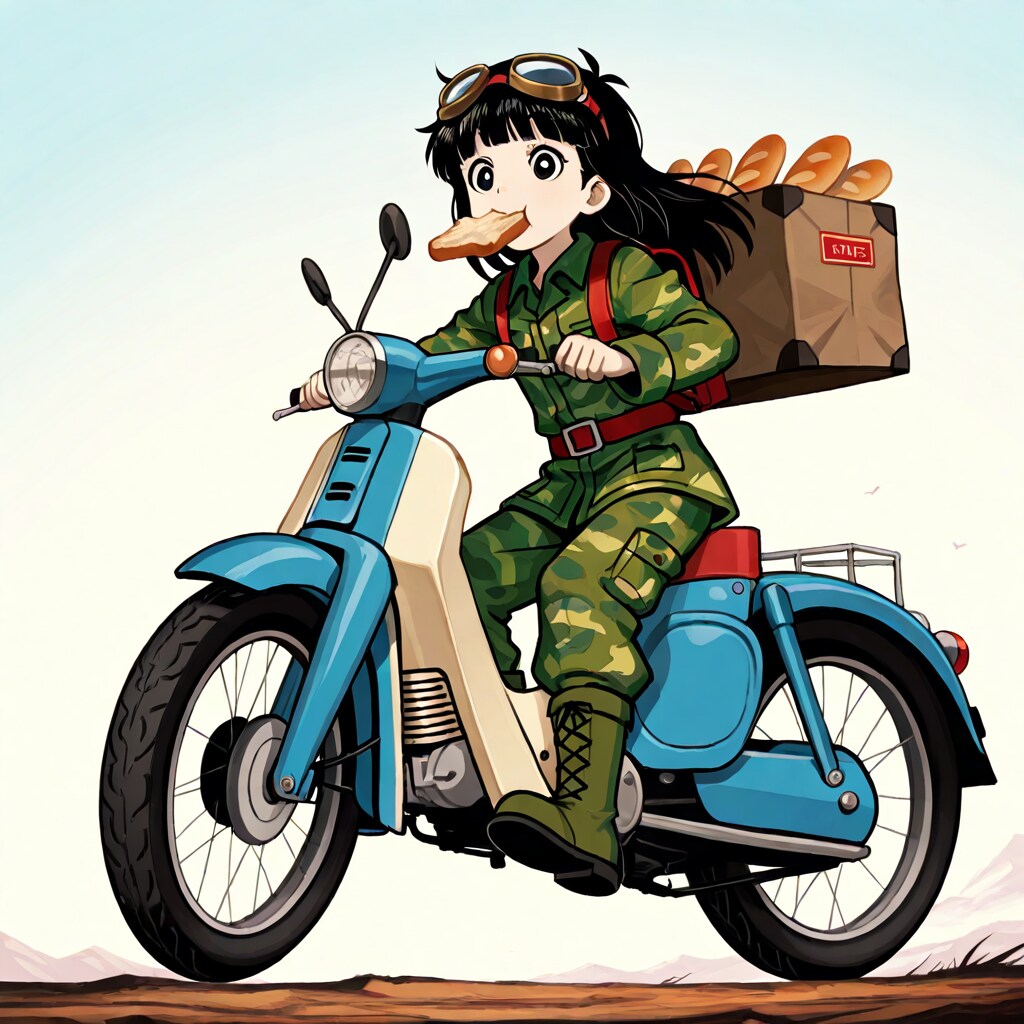 パン好きバイク好き