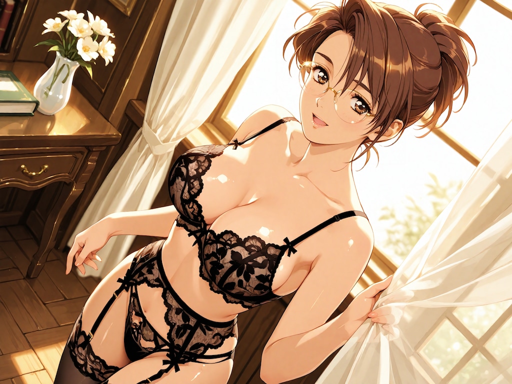 【同級生】エレガントな高級ランジェリーが似合う女教師【お試し版】