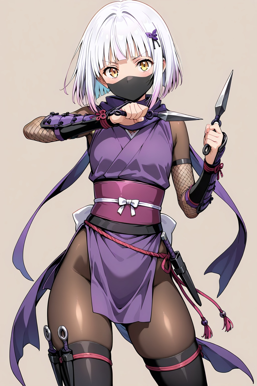 美少女くノ一 | の人気AIイラスト・グラビア