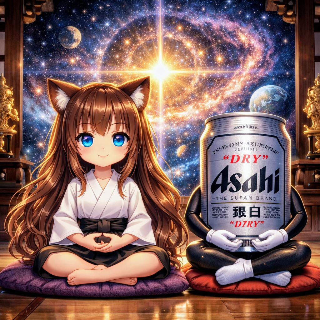 悟りを得た小さな女の子