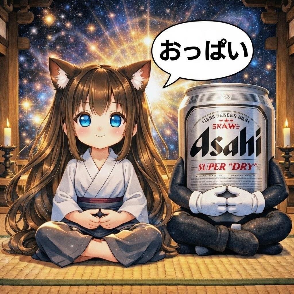 悟りを得た小さな女の子