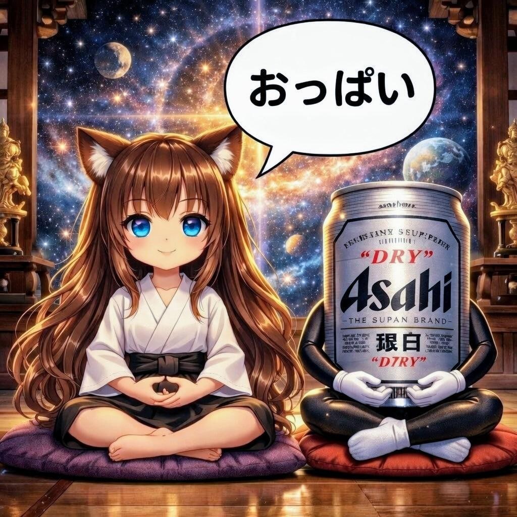 悟りを得た小さな女の子