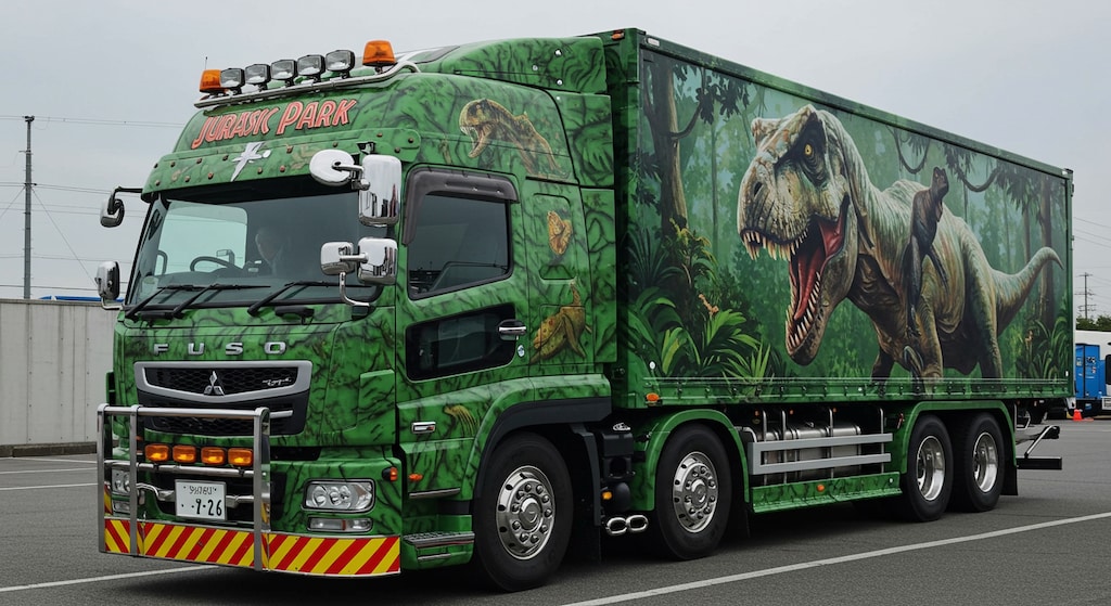 ジュラシックパーク三菱ふそうトラック