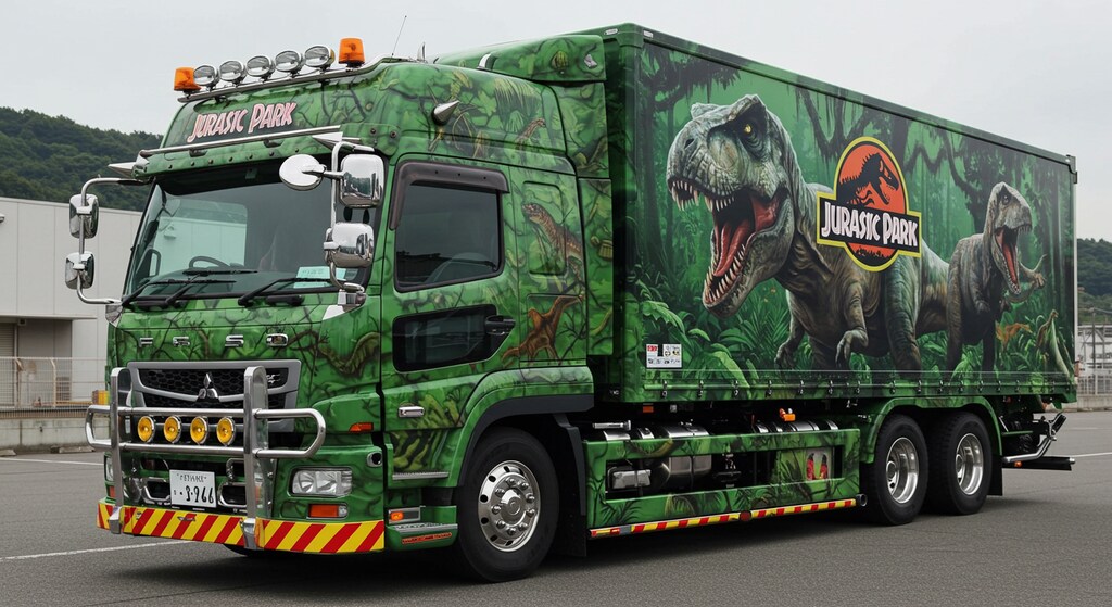 ジュラシックパーク三菱ふそうトラック