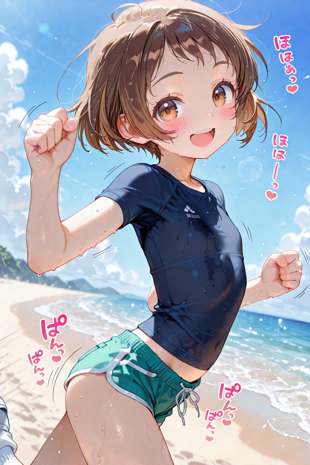 健康的なコフィちゃんの汗ｗ