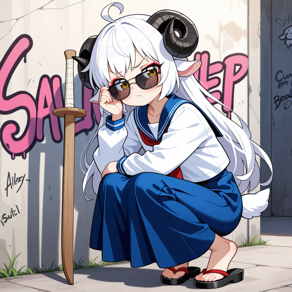 ある日突然グレてしまったメイちゃん！！