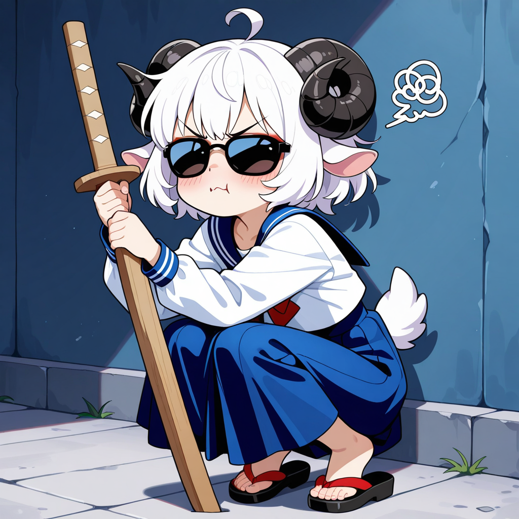 ある日突然グレてしまったメイちゃん！！