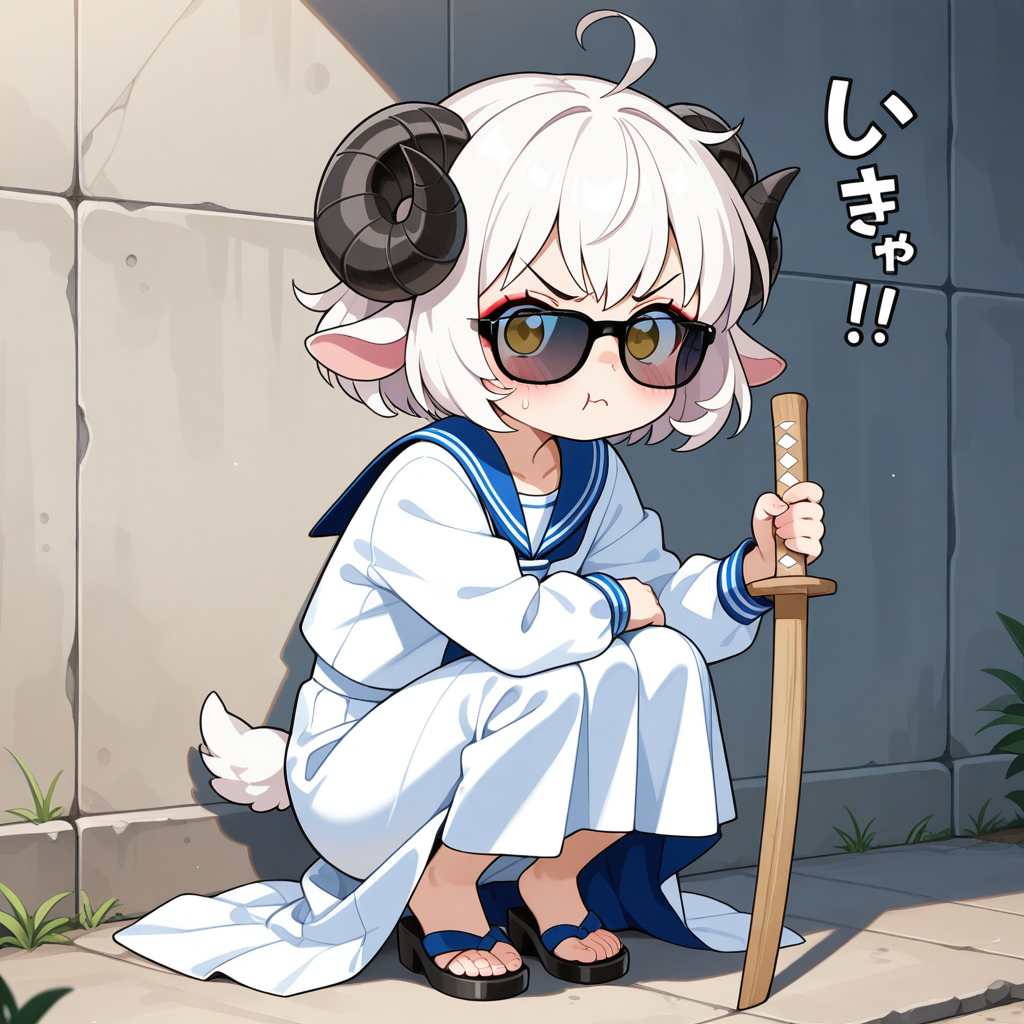 ある日突然グレてしまったメイちゃん！！