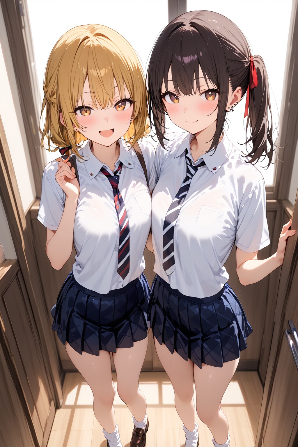 ねぇ、部活終わったらウチらと遊びに行かない!?