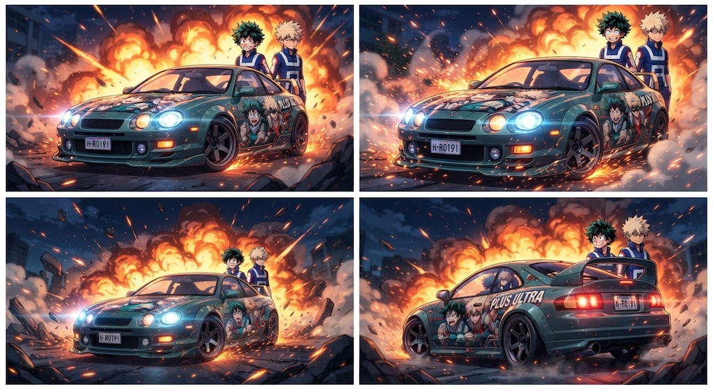 僕のヒーローアカデミアとセリカ