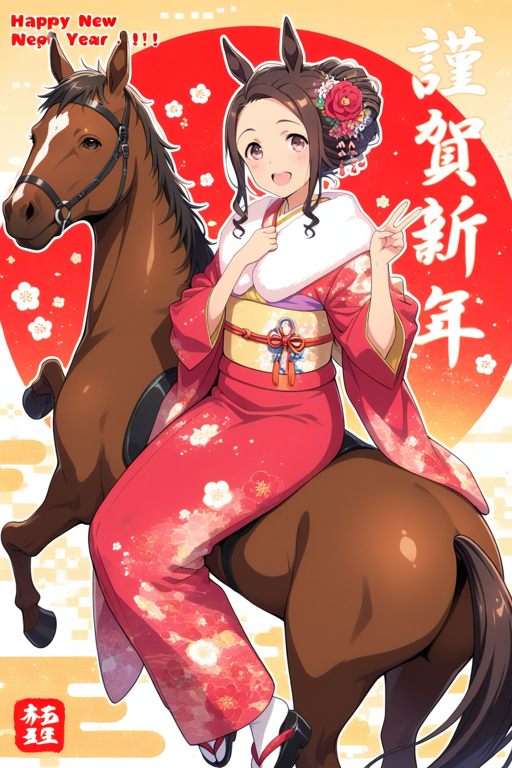 来年は午年 | の人気AIイラスト・グラビア