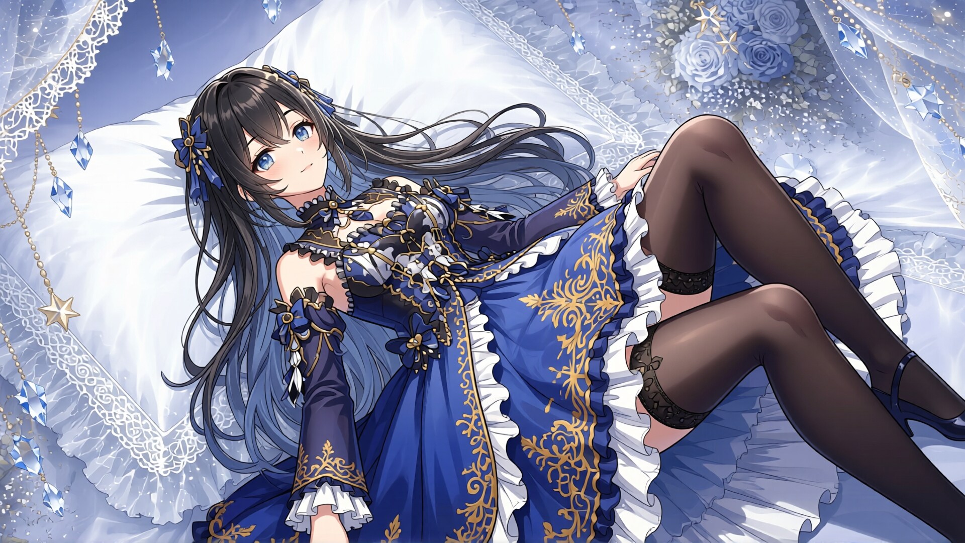 黒髪少女とドレス　その9-3