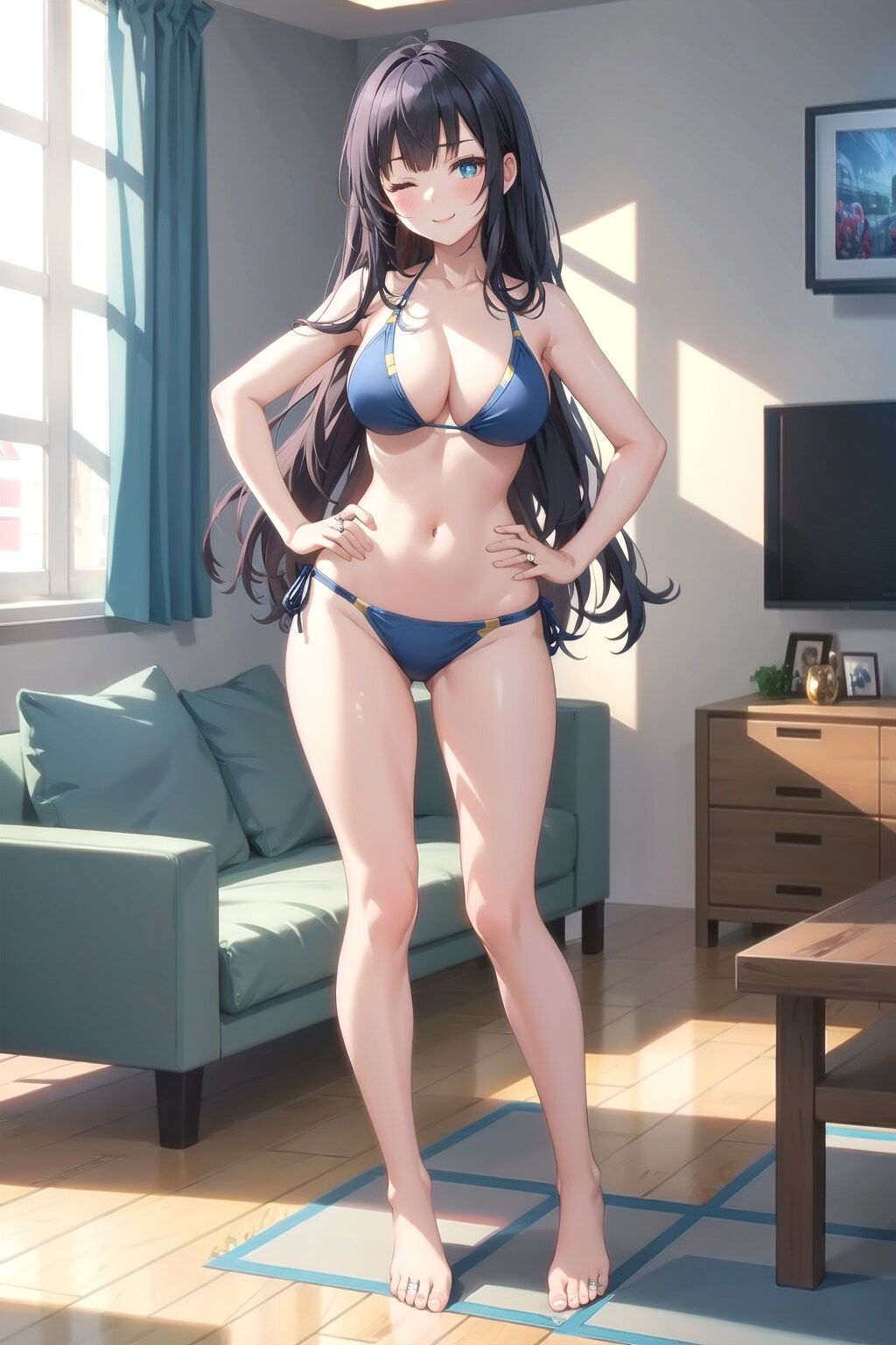 ゆかた対みずぎ企画作品です