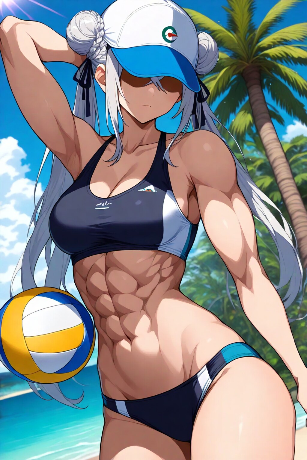 ビーチバレー選手