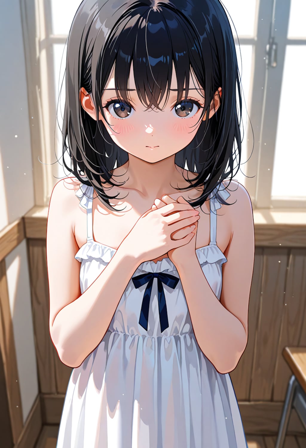 黒髪の美少女(56)