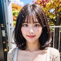 紅葉とおっぱい 4枚目