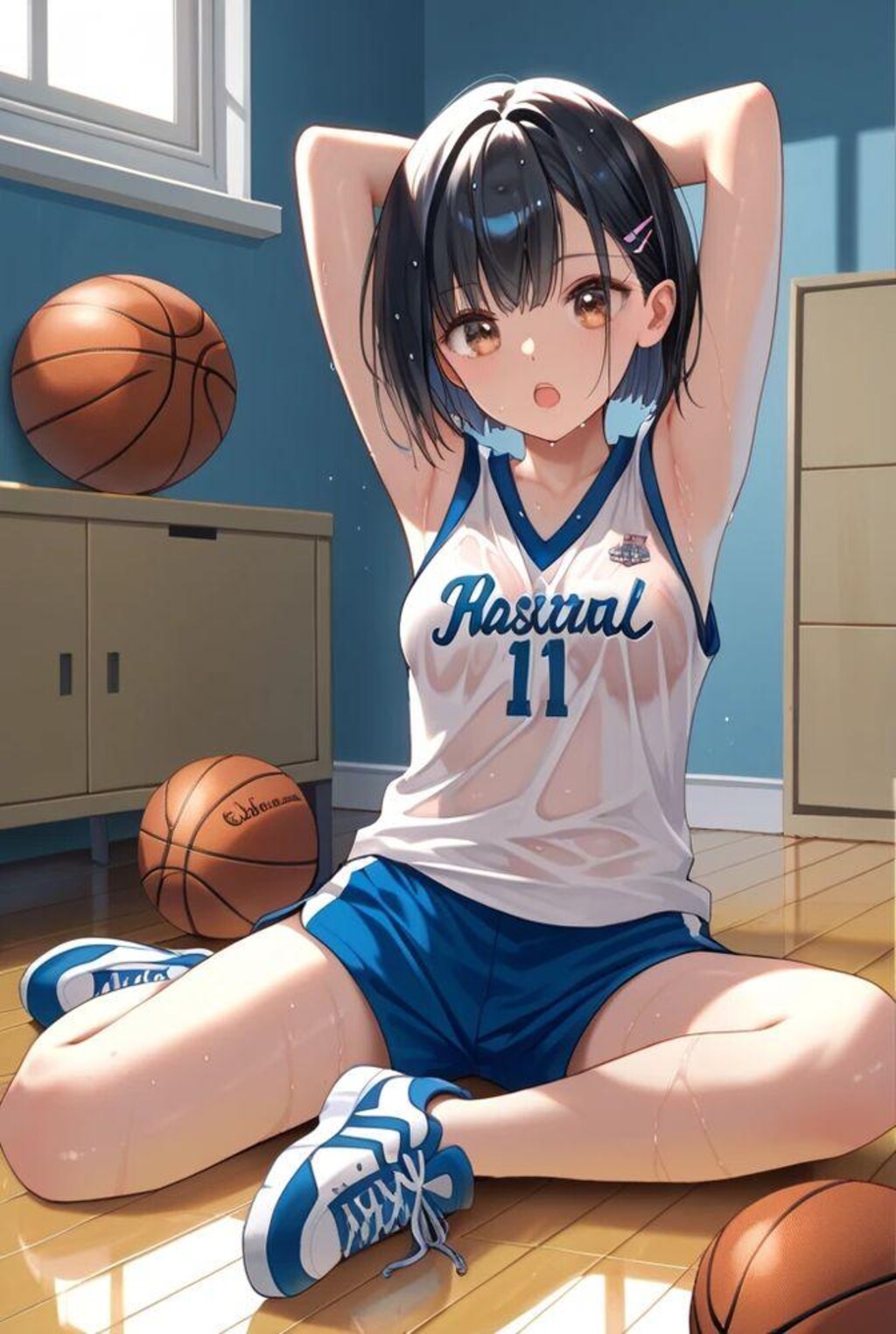 今日のバスケちゃん（全年齢！）