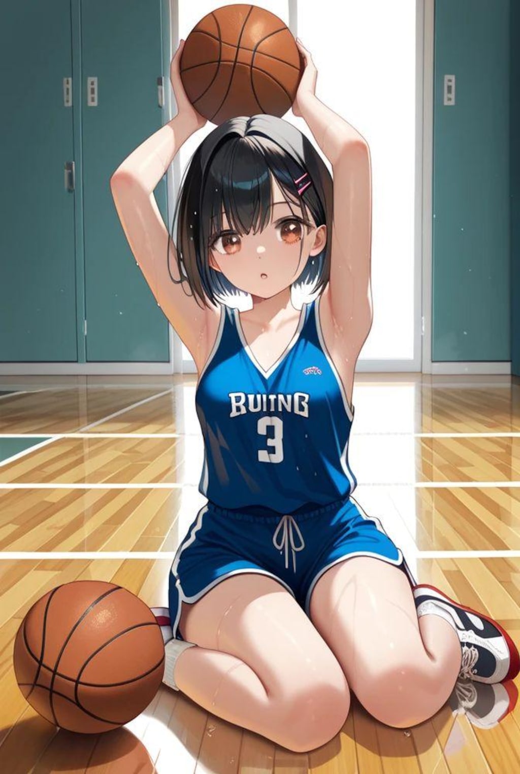 今日のバスケちゃん（全年齢！）