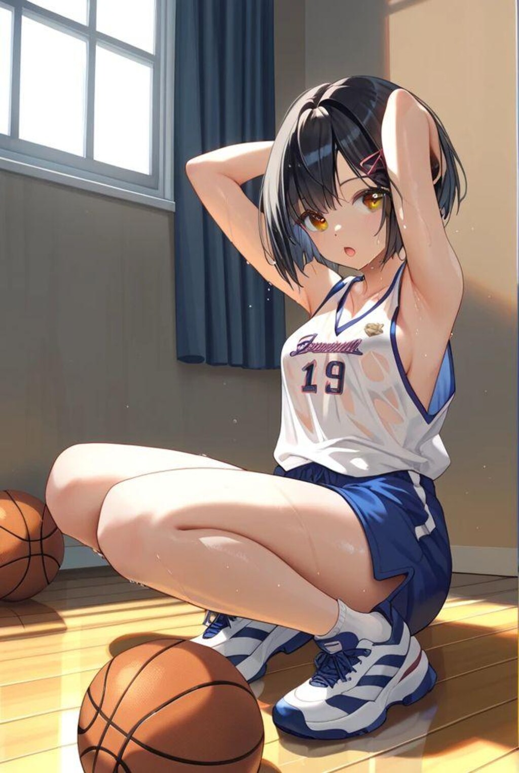 今日のバスケちゃん（全年齢！）