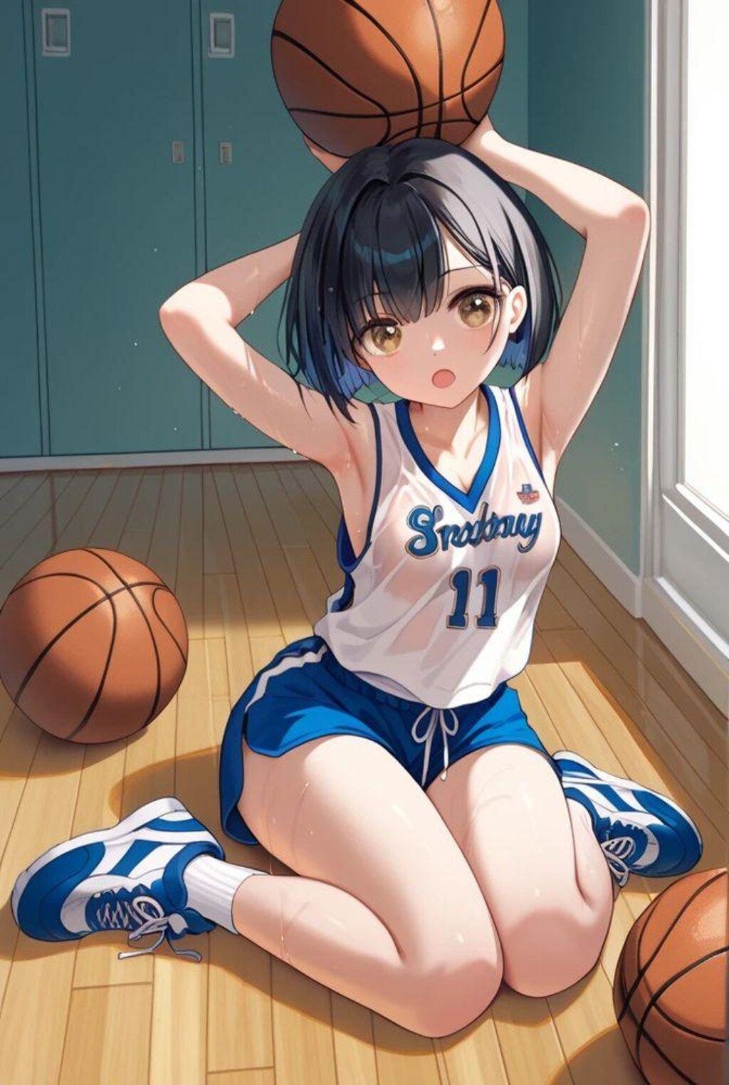 今日のバスケちゃん（全年齢！）