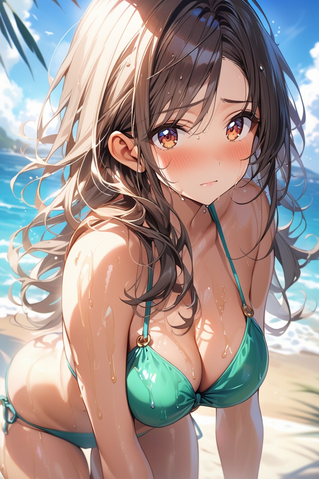 水着美女