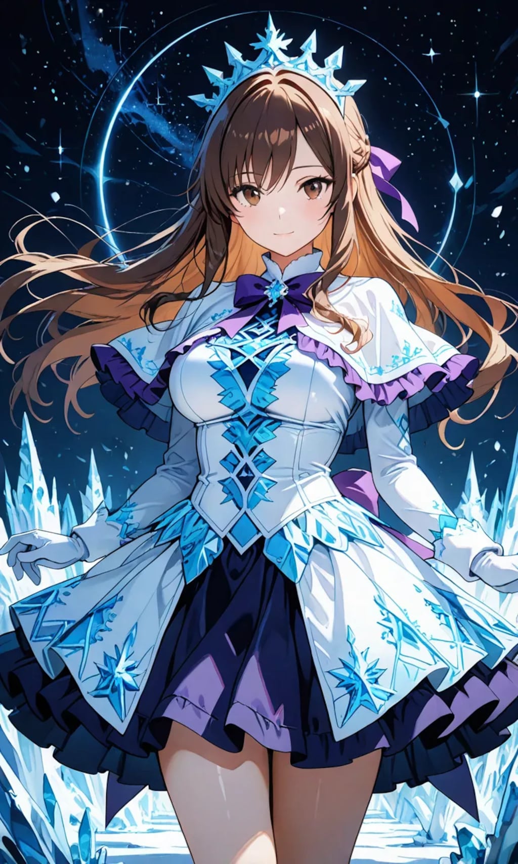 氷のドレス