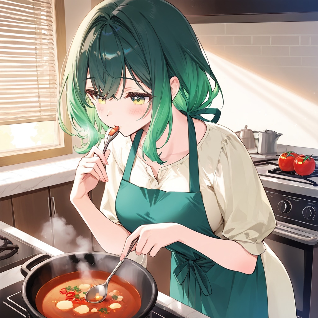 コンロの上にトマトを置いちゃだめだ