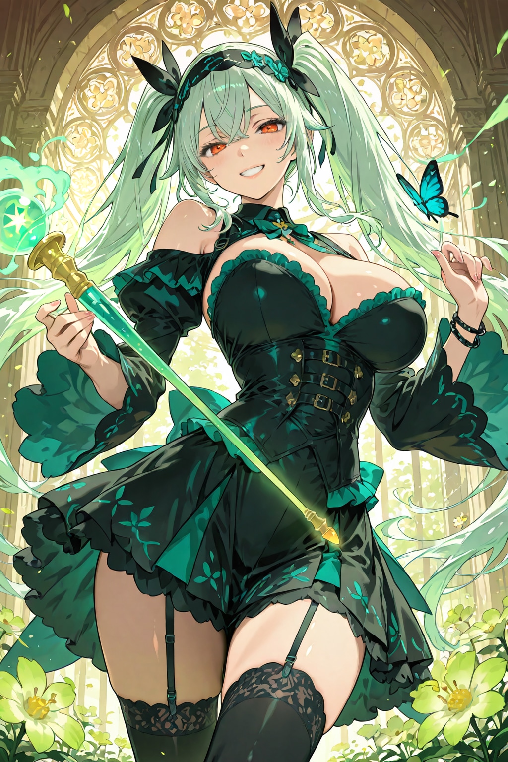 ✨魔法少女GRYPHONちゃん🪶 ツインテールver. | の人気AIイラスト・グラビア