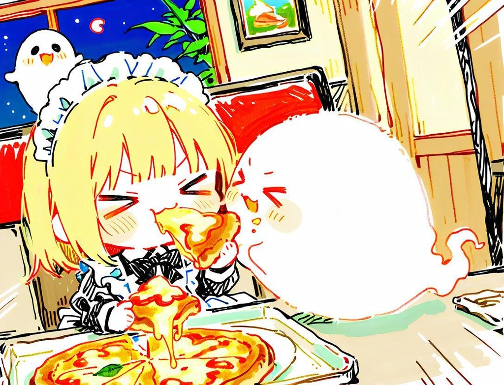 深夜のおピッツァんぽ＆摩訶不思議食堂🍕