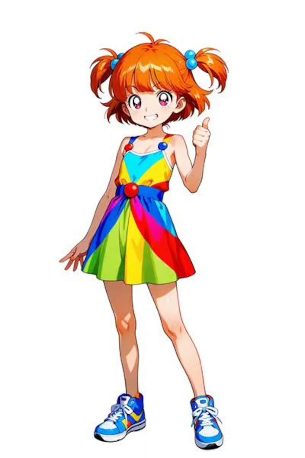 どこか懐かしいアニメ調