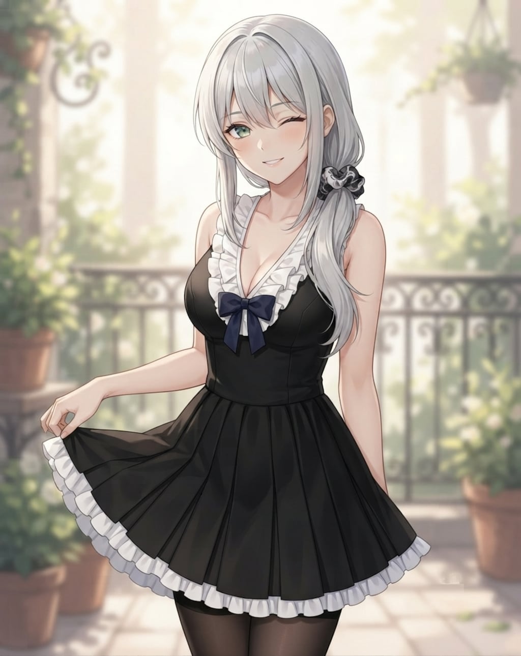 黒系コーデ
