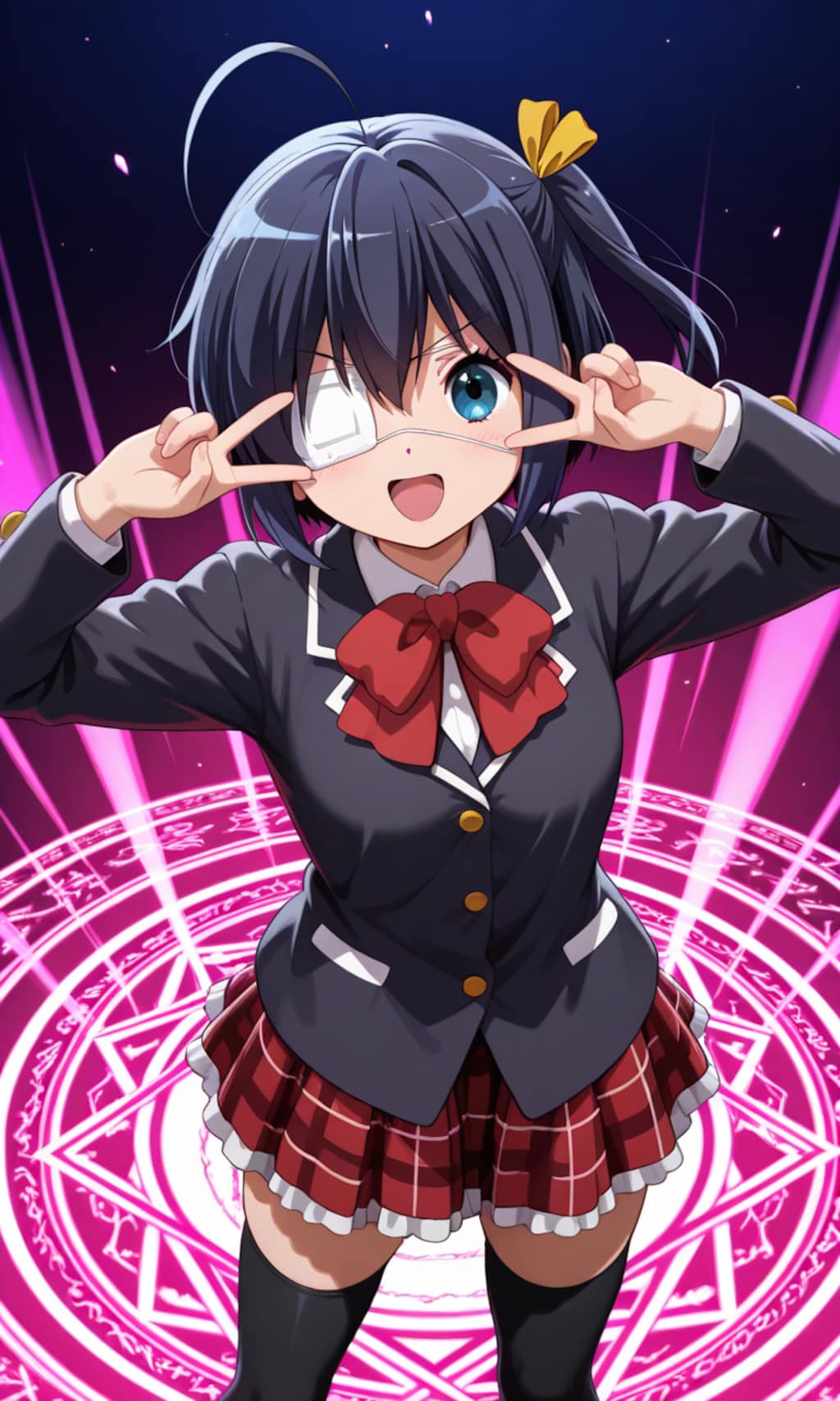 PixAILoRAで邪王真眼降臨🪄❤️
