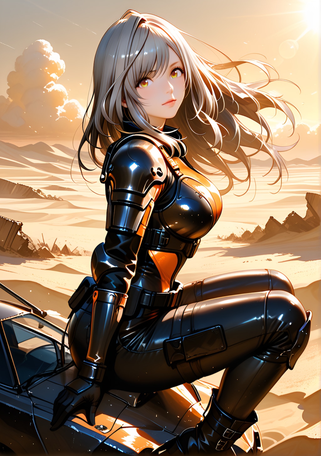 朝比奈月愛（AsahinaKagura）バトルスーツ　駄作